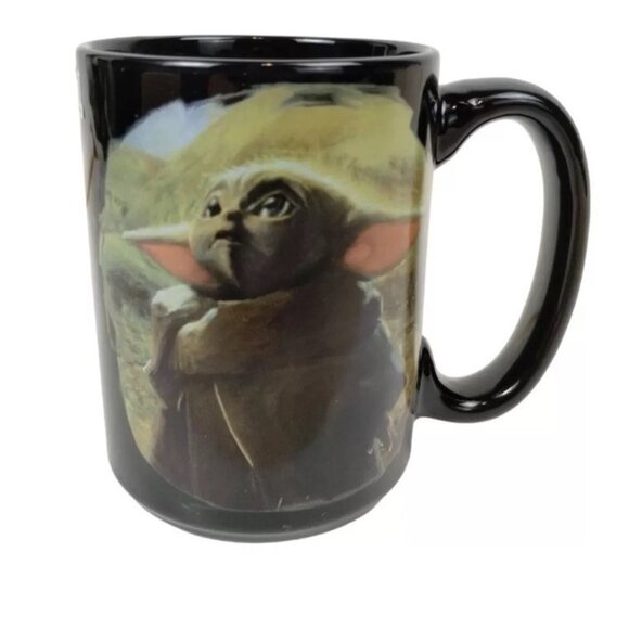 Zak The Mandalorian May the Force be with You 15 oz Coffee Mug Star Wars - Picture 5 of 7